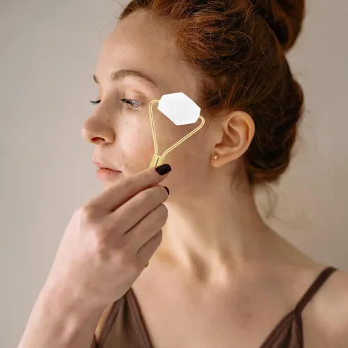 Zxd Rodillo Terapéutico Facial Masajeador Y Gua Sha
