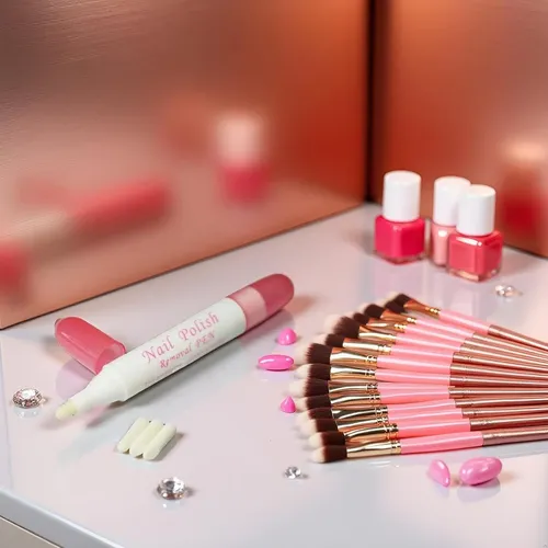 Set Lápiz Corrector De Esmalte De Uñas Qintreesify Con 3