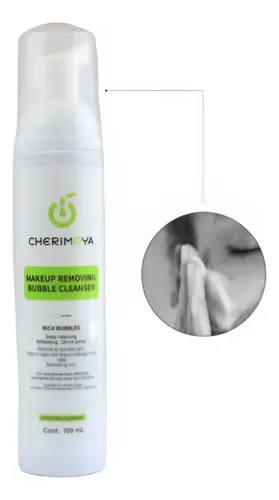 Espuma Limpiadora Facial Shampoo Cherimoya Pestañas Make Up