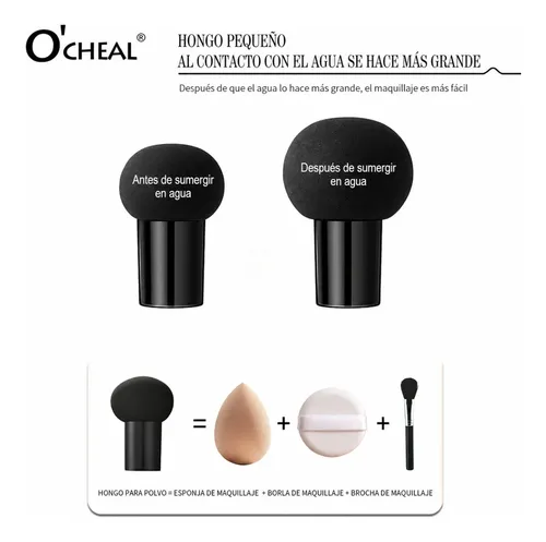 Base Ocheal Air Cushion Cc Cream Con Esponja Para Rostro