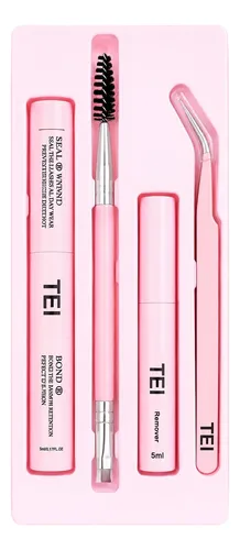 Tei Kit Extensiones De Pestañas Removedor Pegamento Sellador