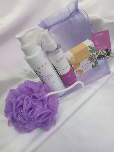 Kit Regalo Tuly Miguez Jabon Crema Corporal Perfume Acai