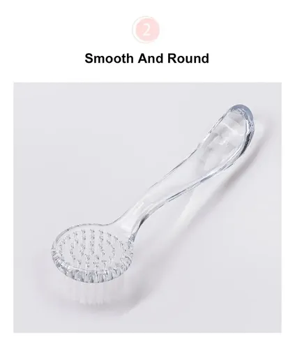 Cepillo De Limpieza Facial Nails Manual Exfoliante