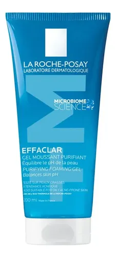 La Roche Posay Effaclar Gel Moussant Limpiador Purificante Pieles Grasas Sensibles 200ml