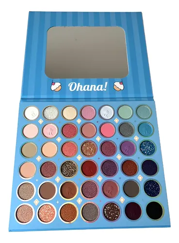 Paleta Stitch Ohana Sombras Para Ojos Infantil Regalo