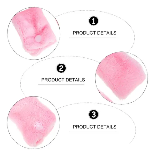 Rodillo De Pelo Para Dormir Con Forro Polar Coral Para Mujer