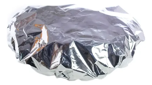 Gorro Térmico Aluminio Tratamientos Capilares Pack X6 Plateado Peluquería