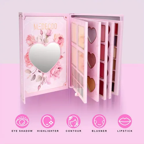 Kit De Maquillaje De Una Pieza, Paleta De Colores Faciales
