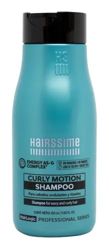 Hairssime Curly Motion Shampoo Cabellos Rulos Ondas Chico