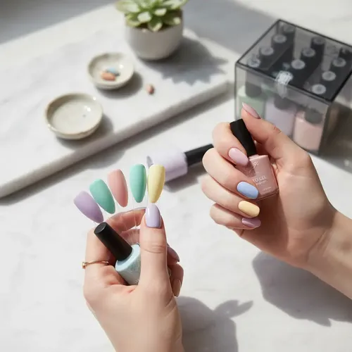 Kit 12 Esmalte Semipermanente Gel Uv/led Pasteles City Girl