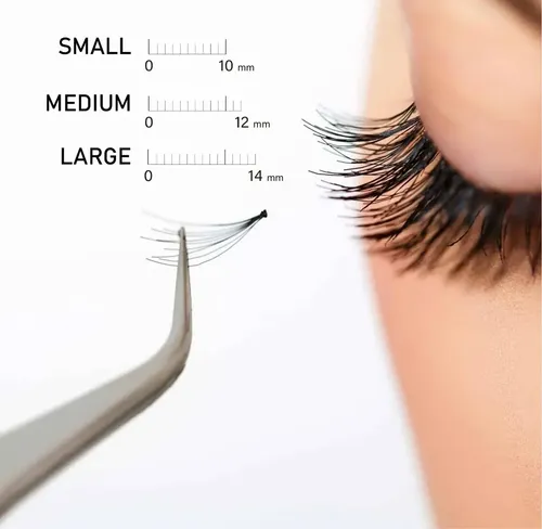 Jessamy Pestañas Postizas Individuales Black P120 Maquillaje