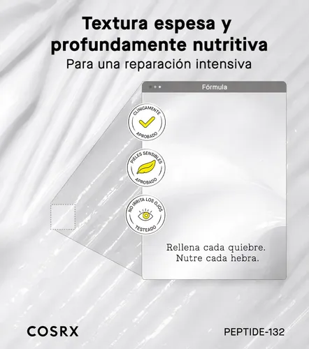 Cosrx Tratamiento Capilar Intensivo Peptide 132 Hair 120ml