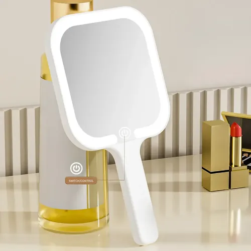 Mjc Msc Espejo Con Luz Portátil Recargable Dressing Mi