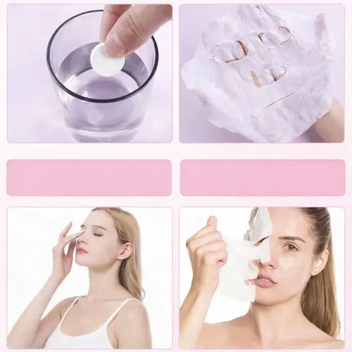 Mascarillas Faciales Comprimidas Luvina Luv-700 Pack X12