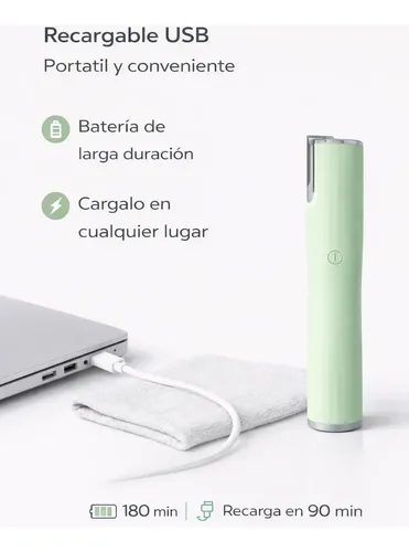 Depilador Facial Eléctrico Dermaplaning Recargable Usb Mujer