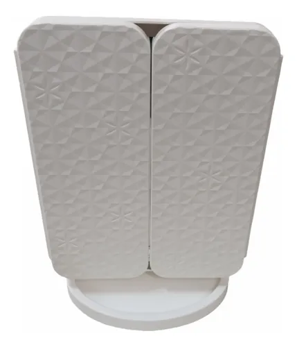 Espejo Maquillaje Plegable Luz Led Tactil Recargable Usb