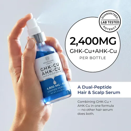 Sérum Capilar Neurogan Ghk-cu Ahk-cu Pro Con Doble Péptido D