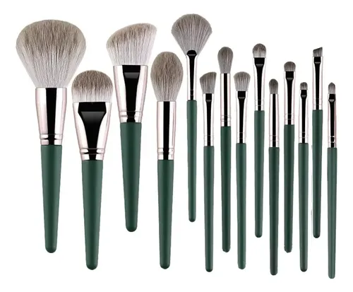 Brochas De Maquillaje 14 Piezas Regalo San Valentin