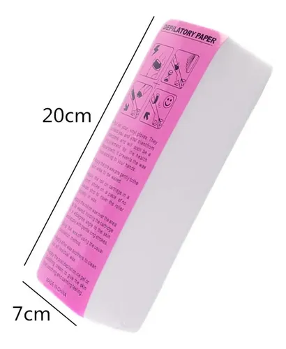 Cera Corporal Profesional Para Depilación No Tejida, 100 Uni