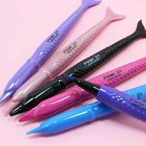 Delineador Mermaids Beauty Pink21 Mate Lila