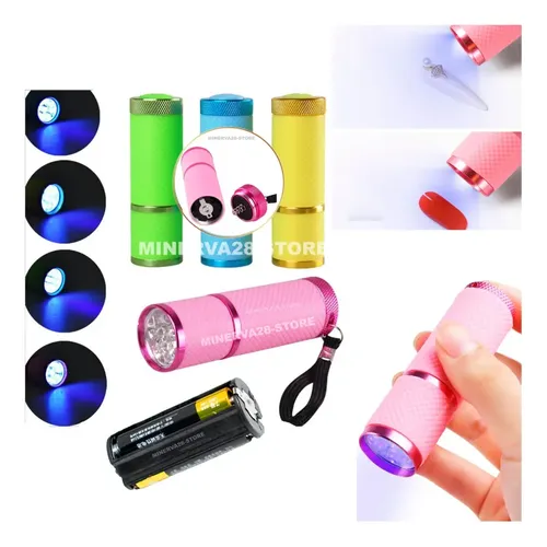 Linterna Mini Uv/led P/uñas Gelificadas Lampara Portable