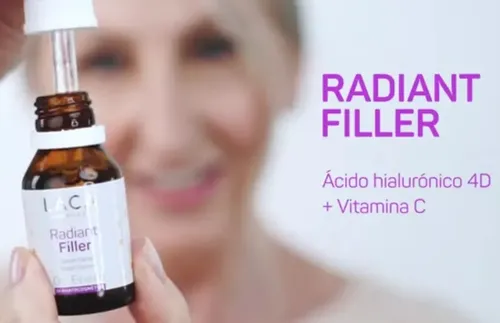 Serum Radiant Filler Con Hialurónico 4d Vitamina C Laca