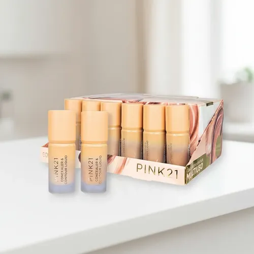 Corrector Y Contorno Liquido P/rostro Maquillaje Profesional Tono 3