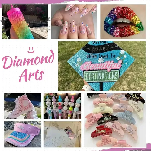 Kit De Diamantes De Imitación De 3 Mm, 40 Colores, Gemas Par