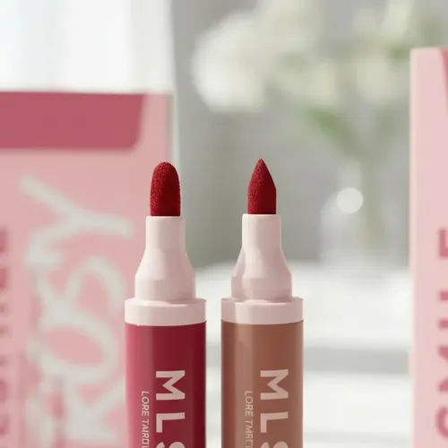Set 4 Delineadores Labiales Mate Impermeables Fibra Tatoo