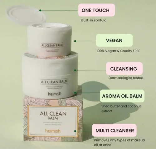 Bálsamo Desmaquillante Heimish All Clean Balm – 120 Ml