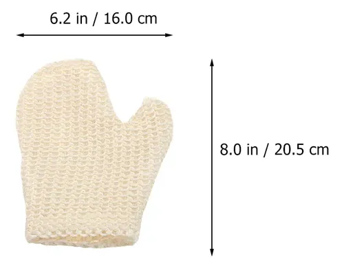 Guantes De Ducha Y Baño, 4 Unidades, Mitones De Baño Exfolia