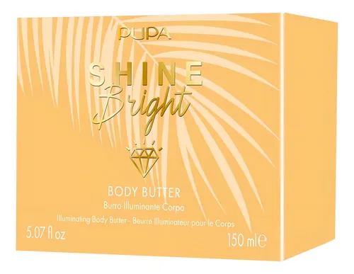 Manteca Corporal Hidratante Pupa Shine Bright Butter 150ml