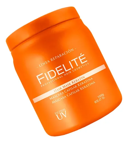 Fidelité Kit X2 Reparación Máscara Capilar Keratina 1000g