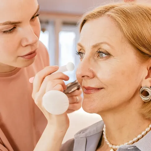 Pincel De Maquillaje Para Mezclar Corrector Con Forma De Esp