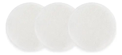 Kitx3 Pads Bambú Eco Reutilizable Limpieza Y Cuidado Facial