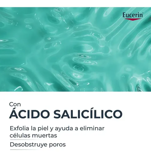 Eucerin Dermopure Oil Control Gel Limpiador Facial X 200 Ml Grasa Día/noche