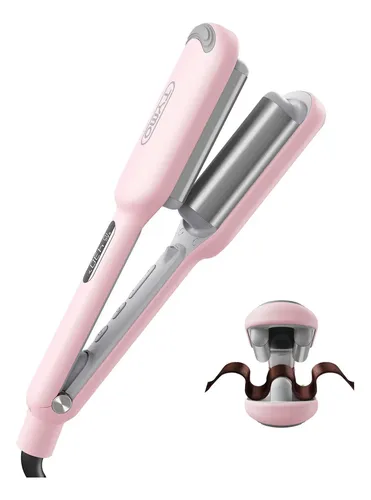 Tenaza De Pelo Tymo Rovy 3 Barriles Rosa Rosa Claro