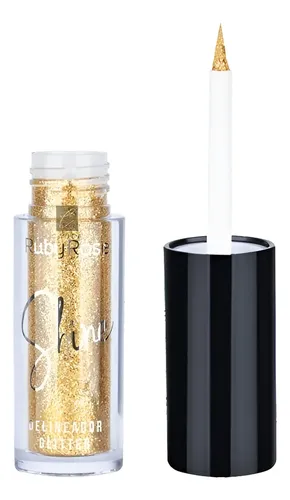 Delineador De Ojos Glitter Gel Shine Ruby Rose Original