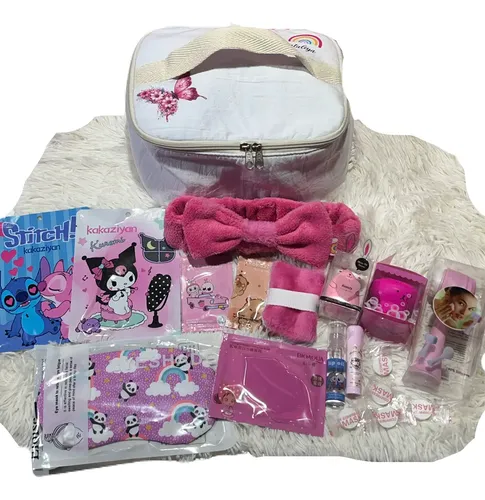 Kit Skincare Mascarillas Facial Neceser Box Make Up Regal@/r