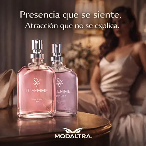 Combo Perfume Mujer Feromonas Femme Vainilla Floral Sexitive