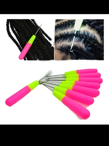 Aguja Para Colocar Extensiones De Pelo Trenzas O Rastas