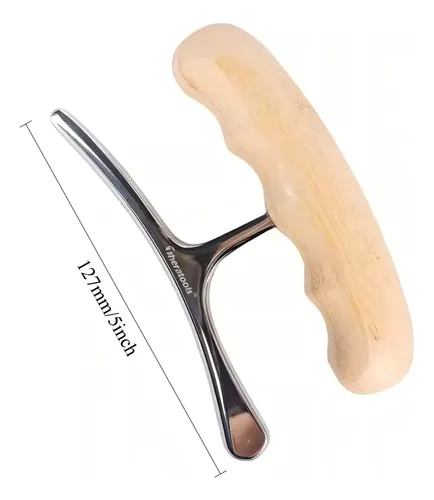 Herramienta Gua Sha Madera Para Masaje Y Relajación Muscula