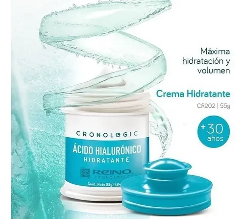Crema Facial Rejuvenecedora Ácido Hialuronico Hidratante Momento De Aplicación Día/noche Tipo De Piel Todo Tipo De Piel