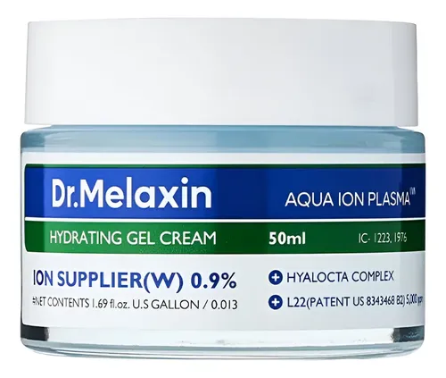 Gel Cream Hidratación Glow Dr. Melaxin Aqua Ion Plasma 50 Ml Todo Tipo De Piel Día/noche