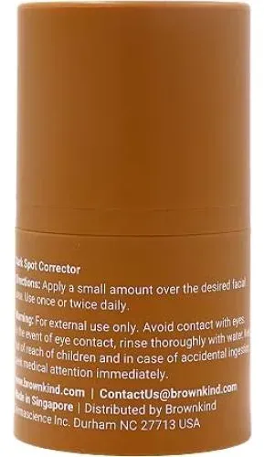 Corrector De Manchas Para Piel Melanina Alta 30 Ml Brownkind