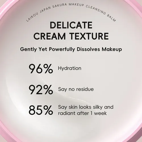 Bálsamo Limpiador De Maquillaje Laikou Sakura 100 G Que Limp Normal Día/noche