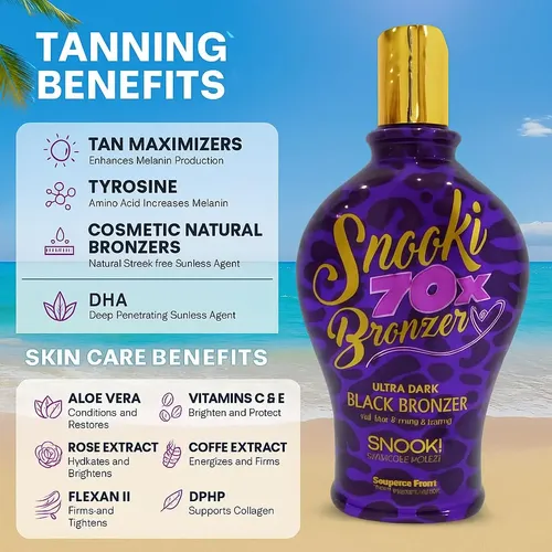Loción Bronceadora Snooki Snooki Ultra Oscura 350 Ml