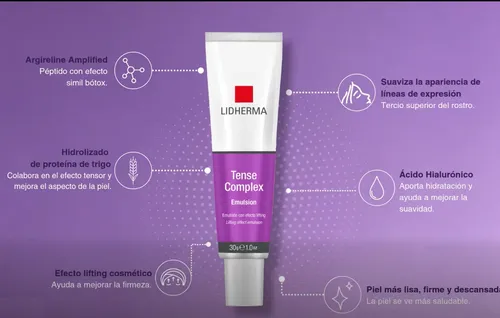 Tense Complex Emulsion Tensor Afirmante Arrugas Expresión