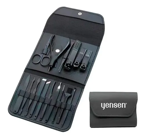 Set 16 Pieza Manicura Cortauñas Alicate Lima Pinza Nail Tool