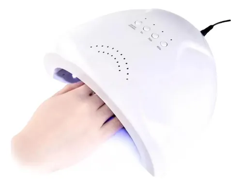 Cabina Uv/led 48w 30 Leds Uñas Semi Gel Timer Y Sensor Auto